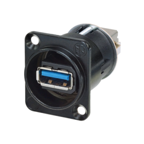 Neutrik NAUSB3-B USB Feed Through 3.0